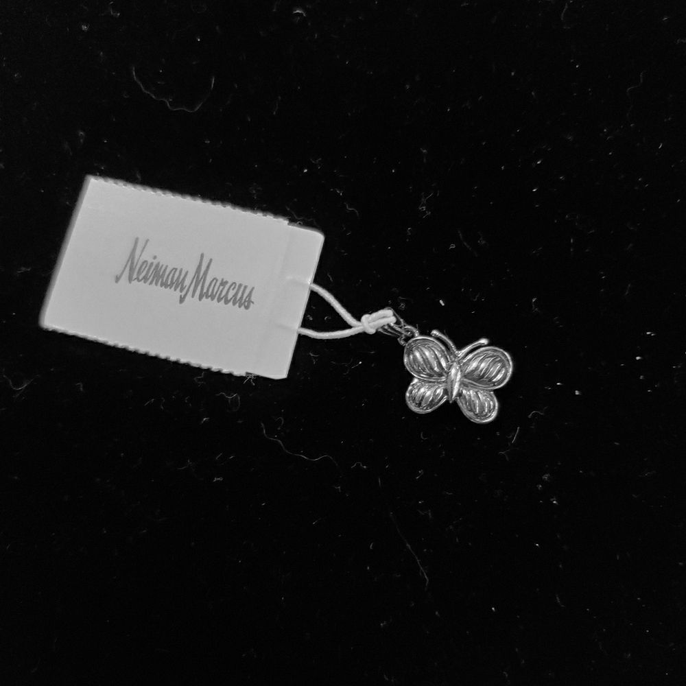 Silver Butterfly charm